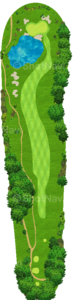 No.18のコースレイアウト